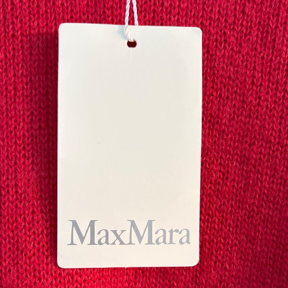 MaxMara Vibrant Red Crewneck Sweater - Picture 5 of 10